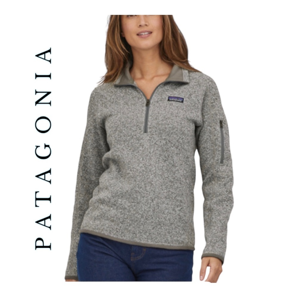 Patagonia Gray Half-Zip Women's Fleece Pullover